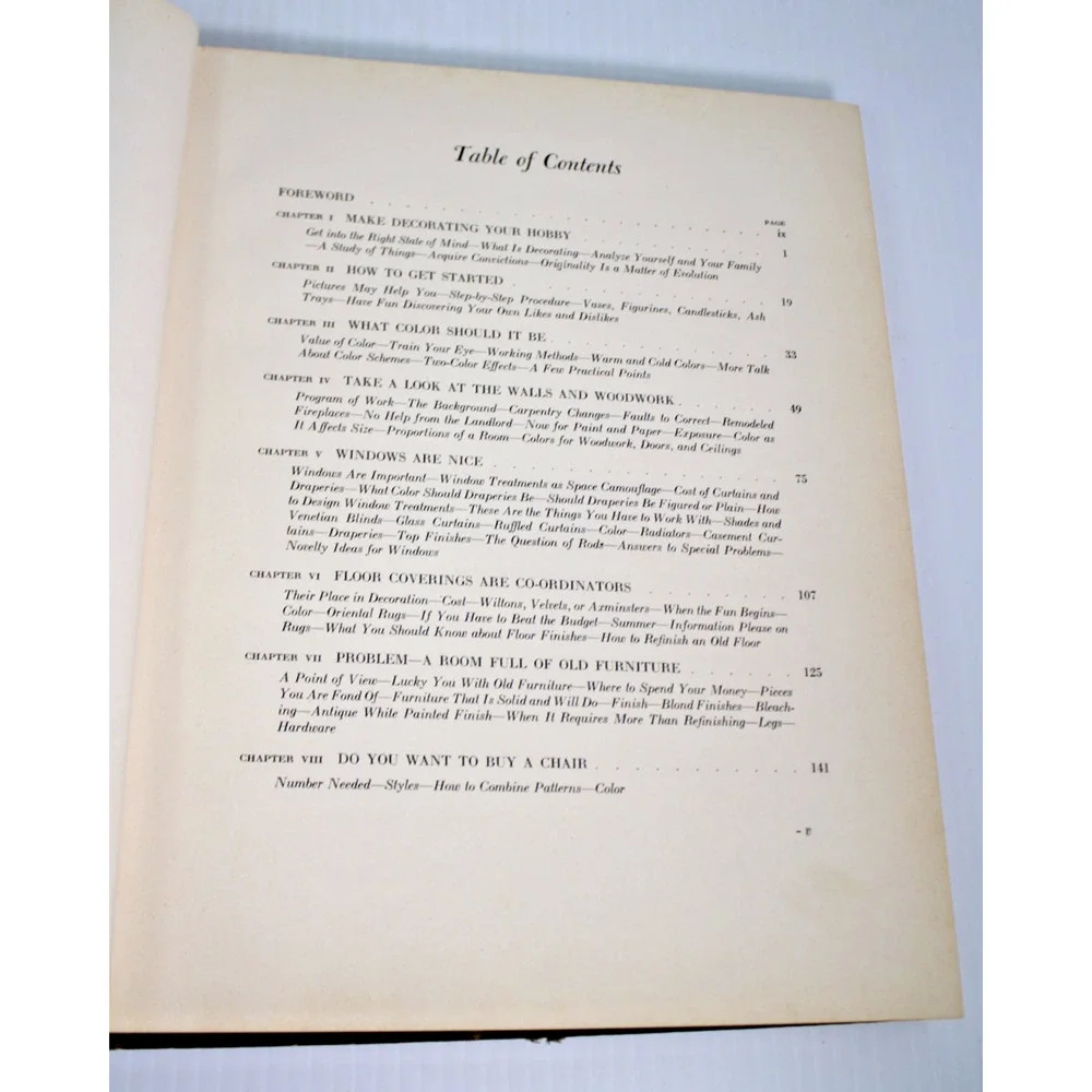 Vintage 1940 Popular Home Decoration Mary Davis Gillies McCall’s Interior Design